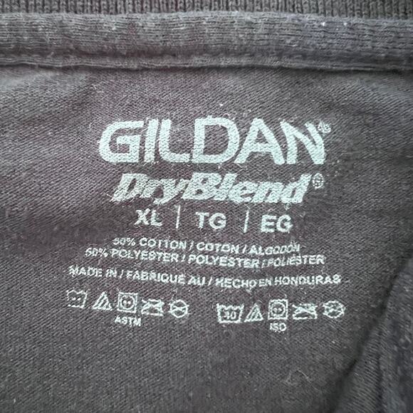 Gildan Dry Blend Navy U.S. Marine Crops Short Sleeve Polo- XL - Picture 4 of 7